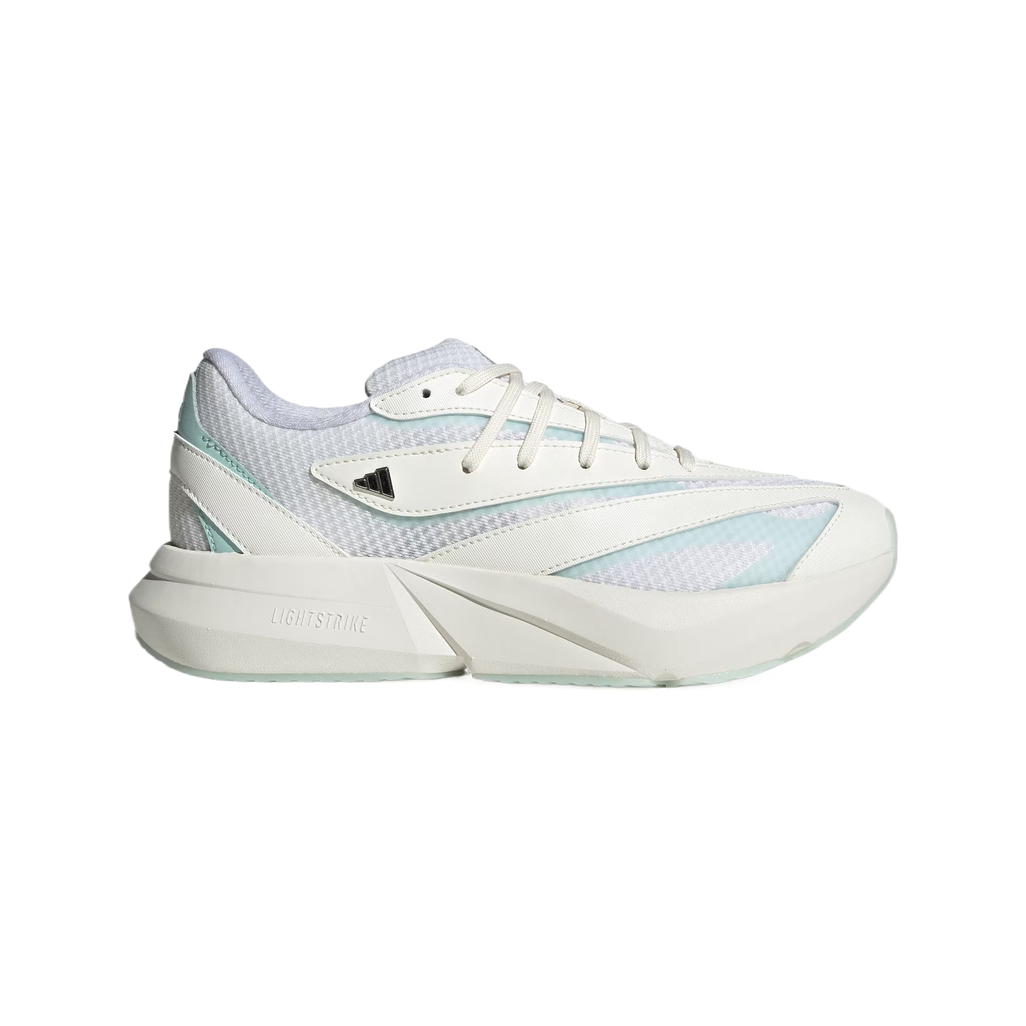 Adidas LIGHTBLAZE Textile, Synthetic Leather Abrasion Resistant Rebound Low top Running Shoes Women’s Bright White