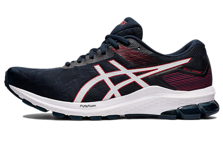 ASICS Gel Zone 8 Running Shoes Men's Low Top Black/Pink