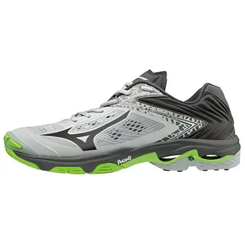 Mizuno Wave Lightning Z5 Running Shoes Unisex Low Top Gray/Green