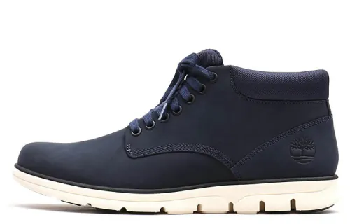Timberland Outdoor Boots Men's Mid Top Marine Blue