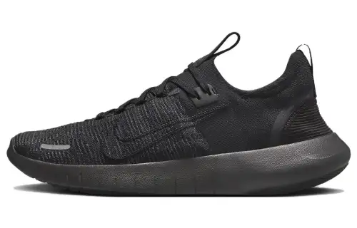 Nike Free RN Barefoot Feel Fabric Anti-Slip Low-top Casual Running Shoes Men's Black