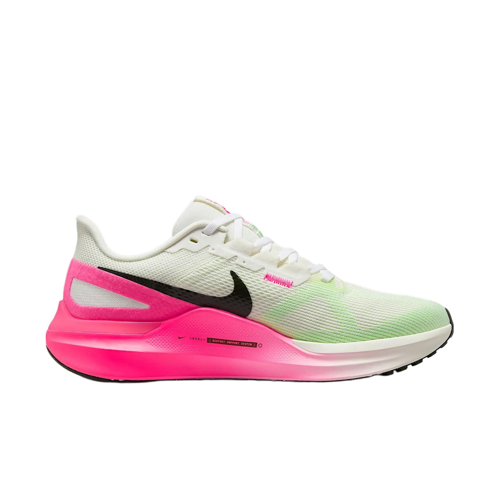 Nike Structure 25 Sail Hyper Pink Bright Crimson Sequoia Women’s