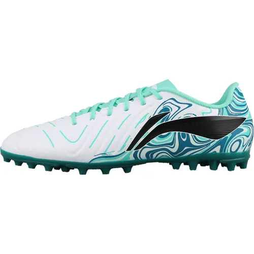 Li Ning Brocade Entry Level MG Rubber Short Studs TF Rubber Broken Studs Abrasion Resistant Slip Resistant Soccer Shoes
