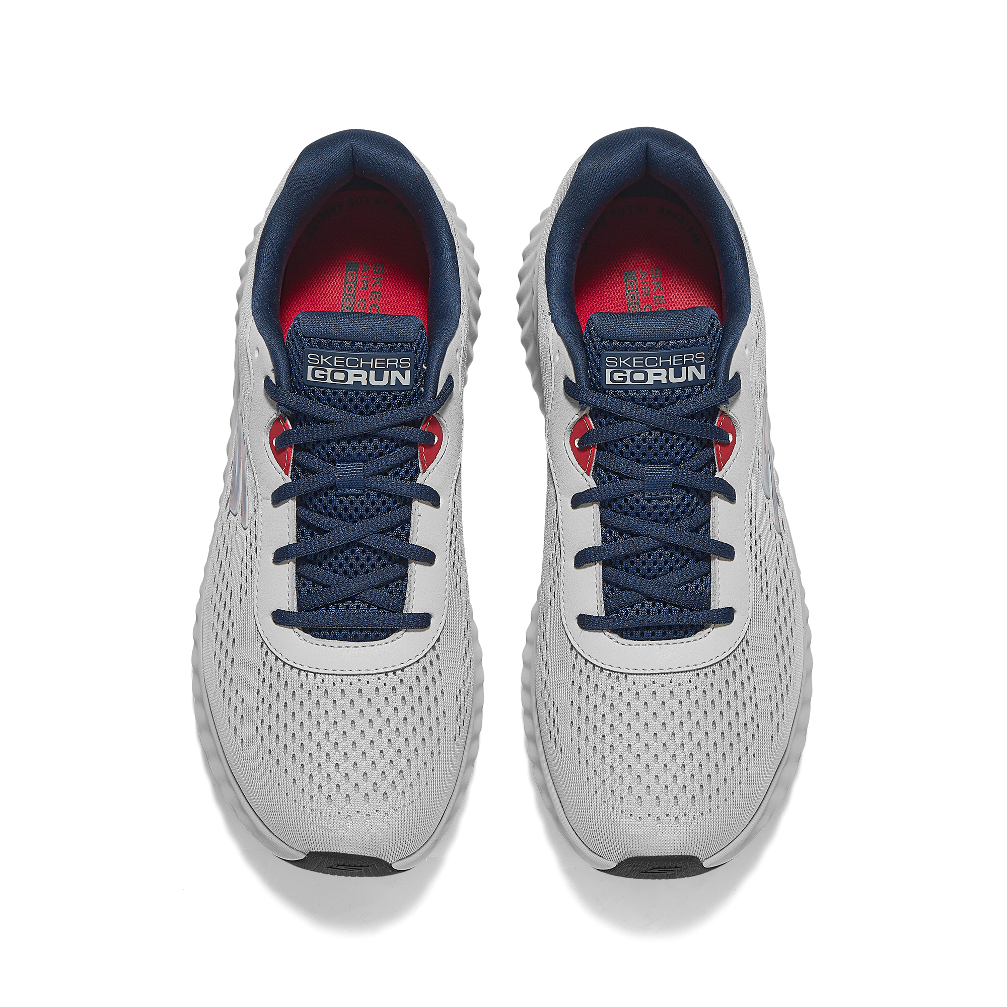Skechers Abrasion Resistant Breathable Low top Running Shoes Men’s Gray