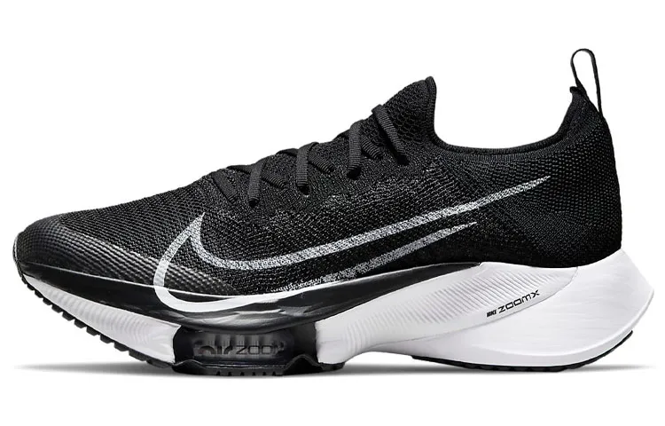Nike Air Zoom Tempo Next% Flyknit Black White Women's