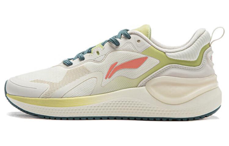 Li Ning Cushioning Breathable Low top Running Shoes Women’s Pearl White