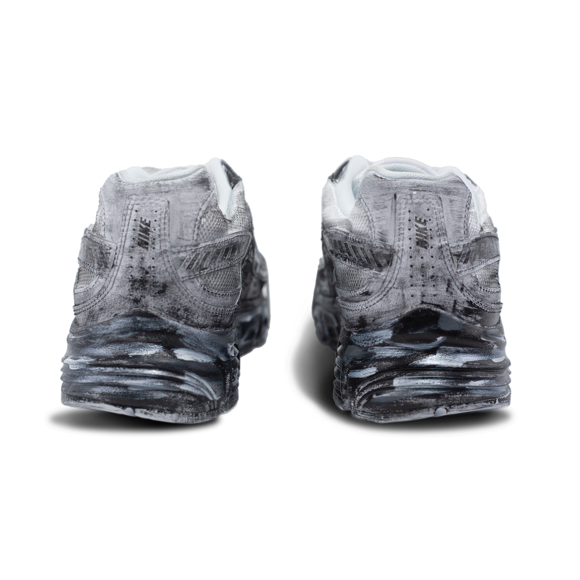 Nike Slip Resistant Abrasion Resistant Low top Running Shoes Unisex Dark Gray