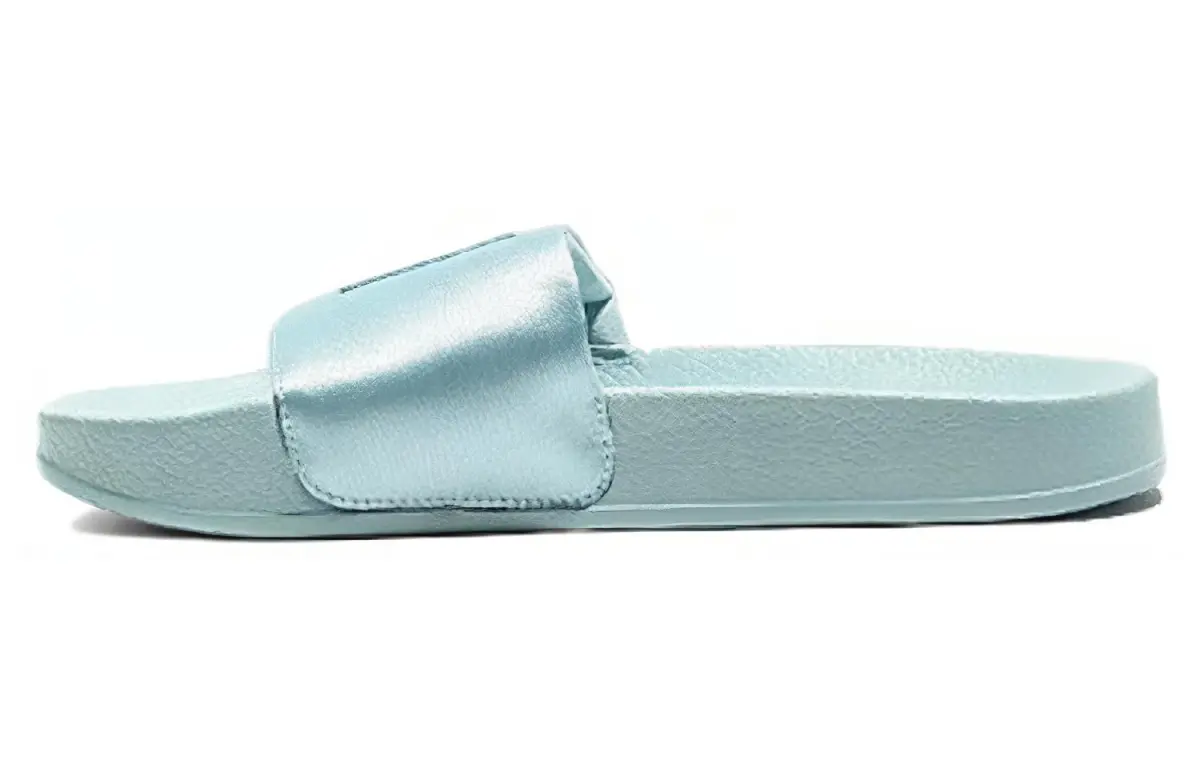 PUMA Leadcat Satin Green Slippers Women's