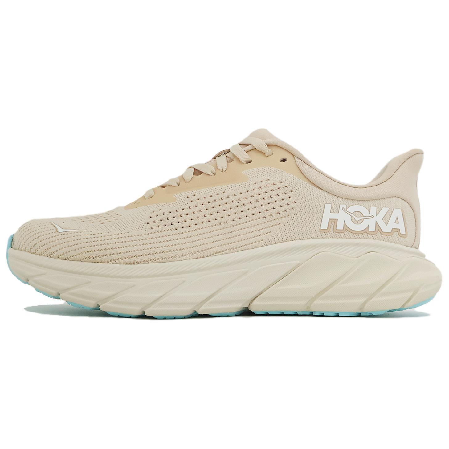 Женские кроссовки HOKA Arahi 7 (ванильно-белые)