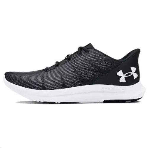 Under Armour Comfortable Slip Resistant Low top Running Shoes Women's Black White