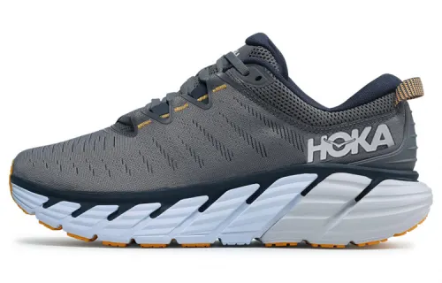 HOKA ONE ONE Gaviota 3 Running Shoes Men's Low Top Gray