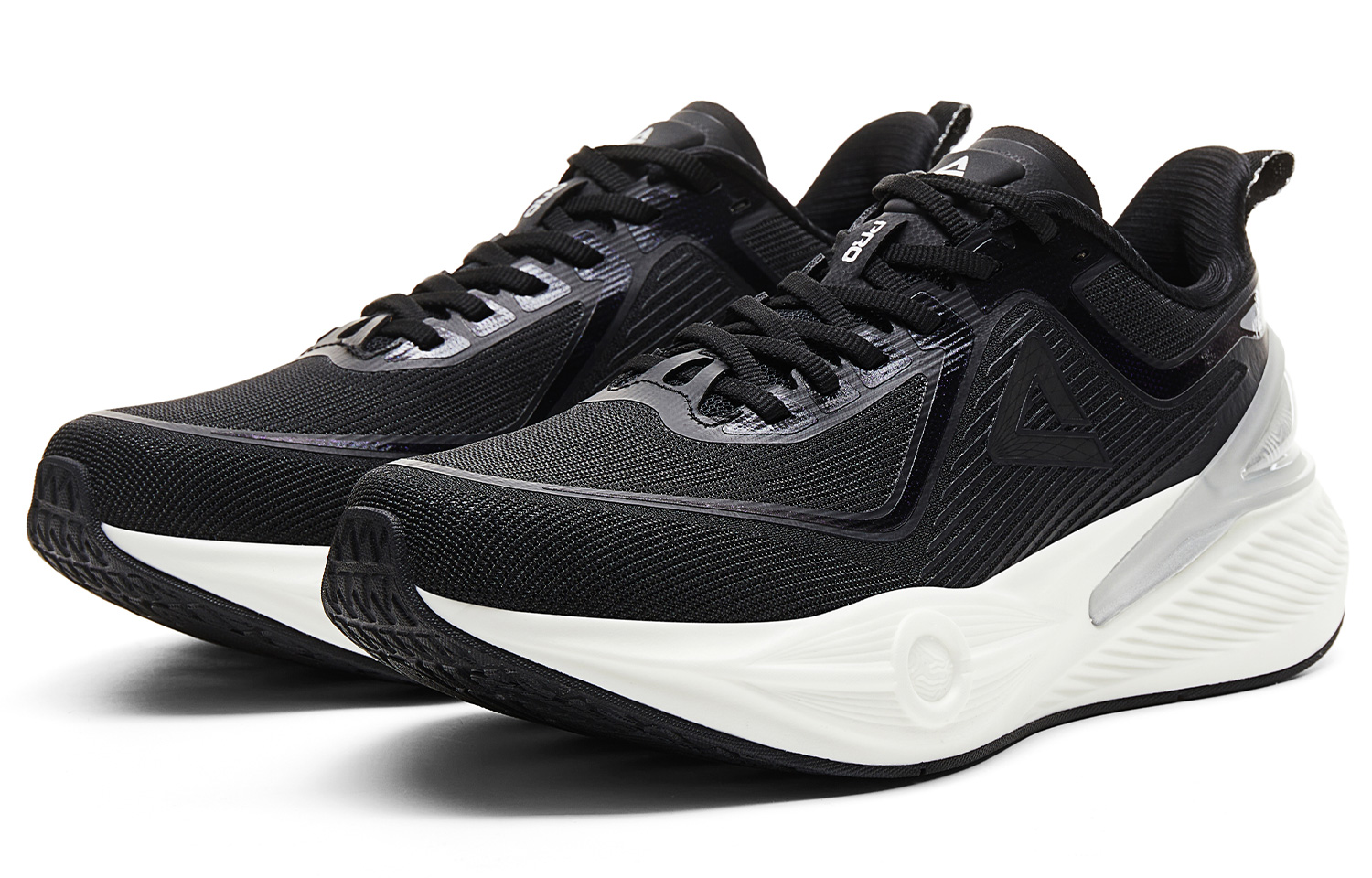 PEAK Taichi 7.0 PRO Cushioning Slip Resistant Abrasion Resistant Low top Training Running Shoes Women’s Black White
