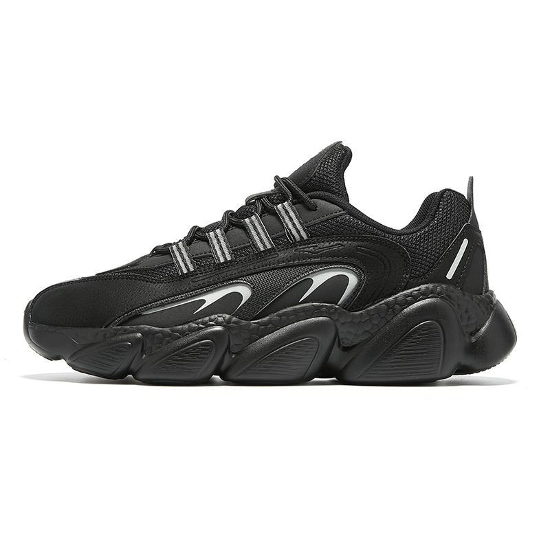Erke Sweetheart 2.0 Running Shoes Men’s Low Top Jet Black