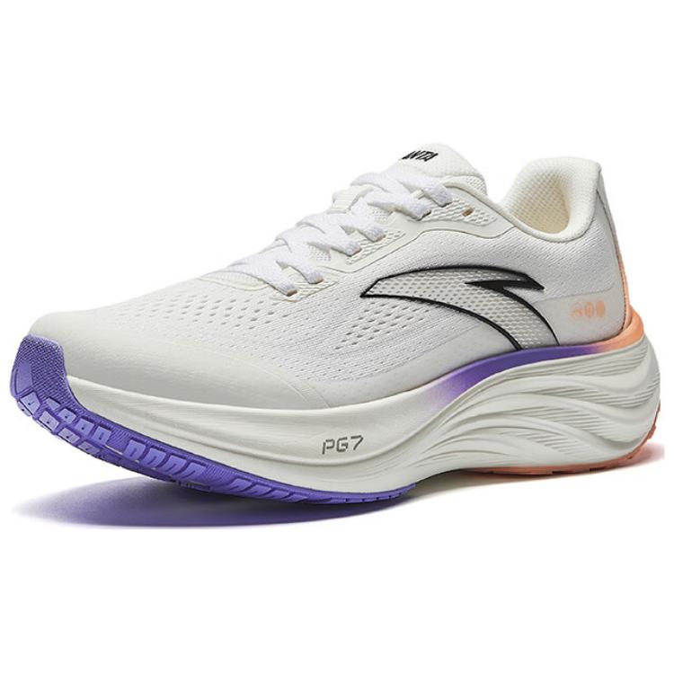 Anta Travel Step 1.5 Cushioning Abrasion Resistant Rebound Low top Running Shoes Women’s Papyrus White