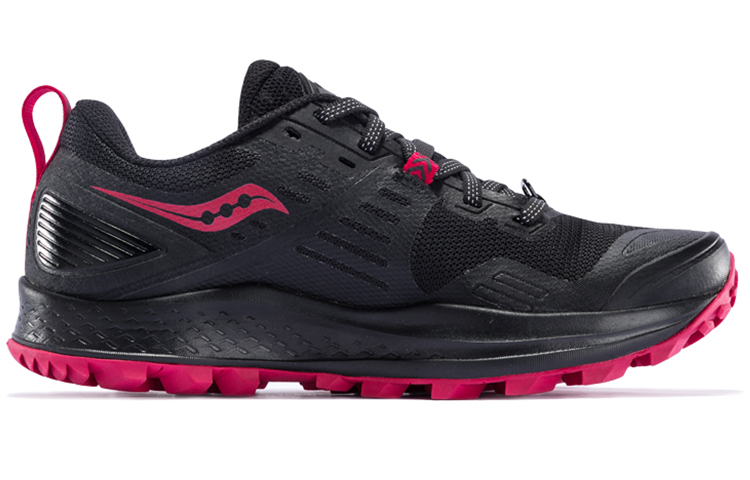 saucony Women’s Peregrine 10 Wide ‘Black Barberry’