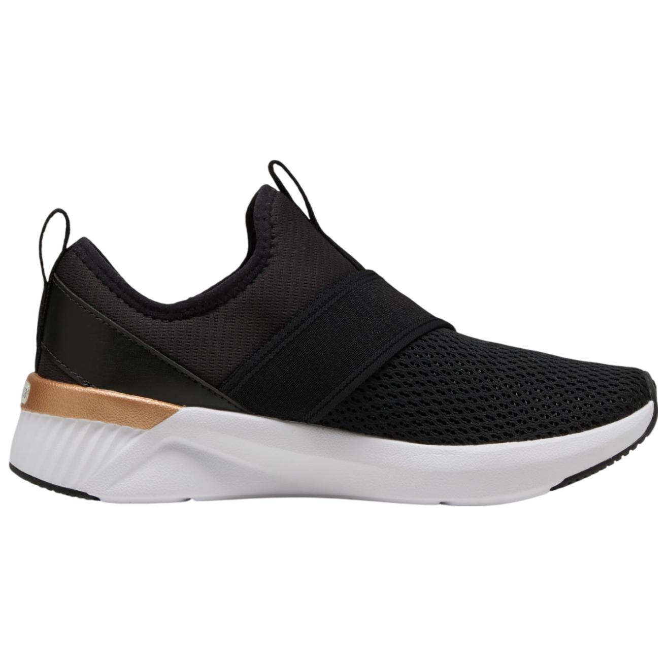 PUMA Softride Harli Cushioning Slip Resistant Low top Training Running Shoes Women’s Black