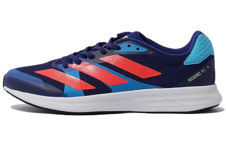 Adidas Adizero RC 4 Textile, Artificial Leather Abrasion Resistant Breathable Low top Casual Training Running Shoes