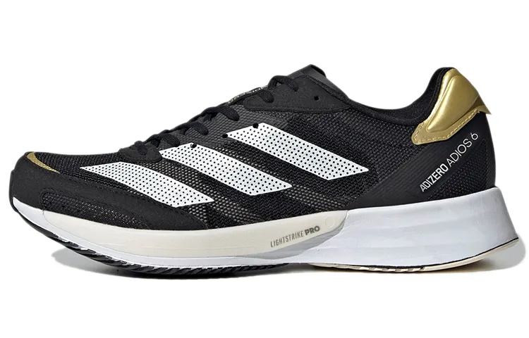 Adidas Adizero Adios 6 Black Gold Metallic Women's