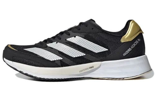 Adidas Adizero Adios 6 Black Gold Metallic Women's
