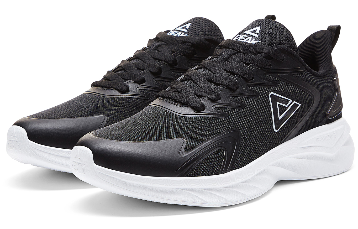 PEAK Running Shoes Women’s Low Top Black Beige
