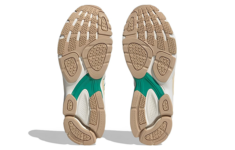Кроссовки adidas Spiritain 2000 (бежево-зеленые) — фото 5