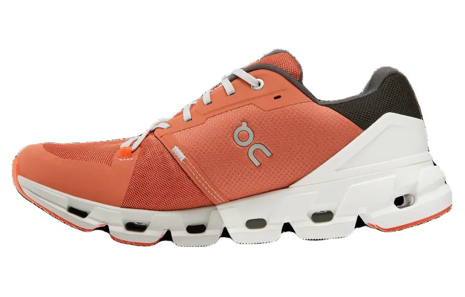 On Cloudflyer 4 Cushioning Low top Running Shoes Men’s Orange White