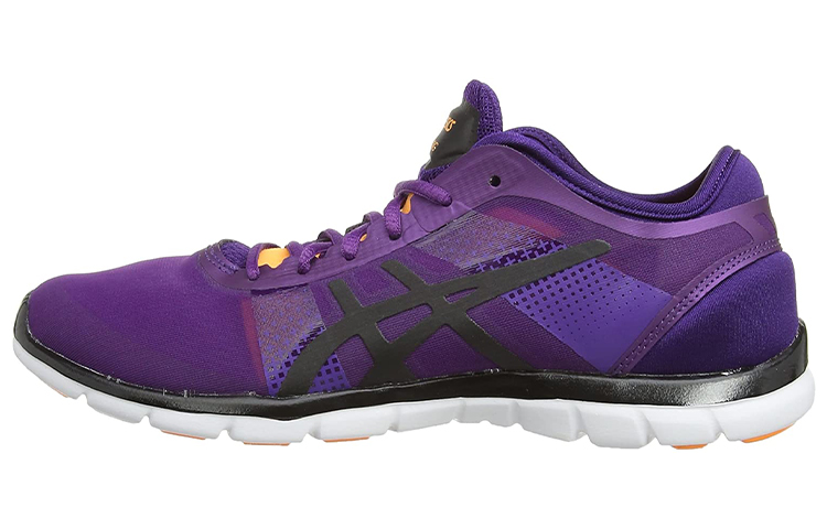 ASICS Gel Fit Nova Running Shoes Women's Low Top Purple/Black