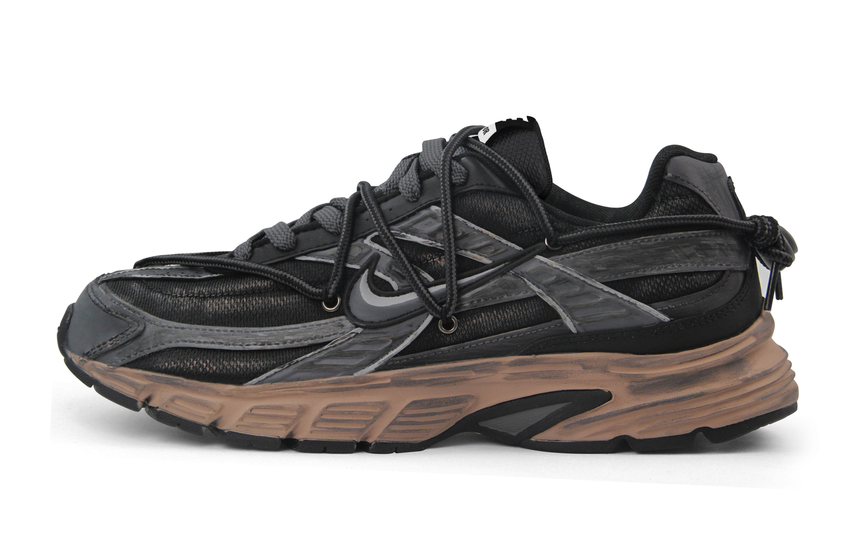 Nike Initiator Low top Running Shoes Men's Black Brown