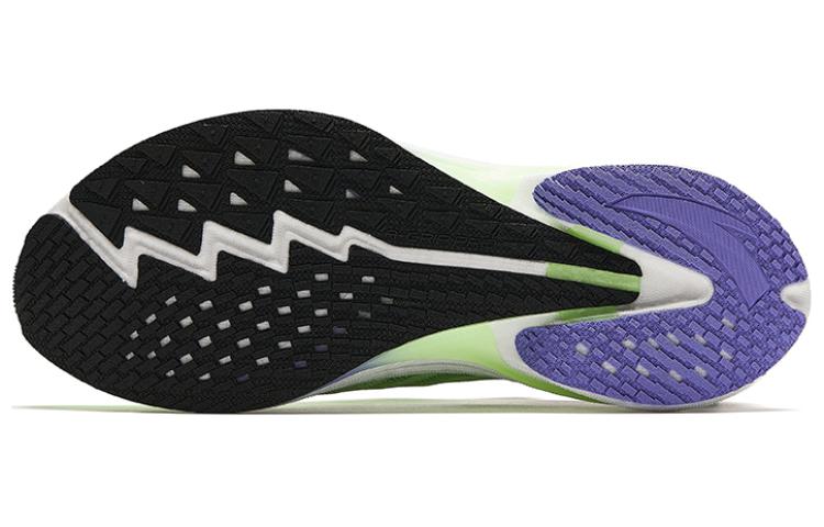 Anta MACH 4.0 Cushioning Slip Resistant Abrasion Resistant Rebound Low top Running Shoes Men’s Green Black
