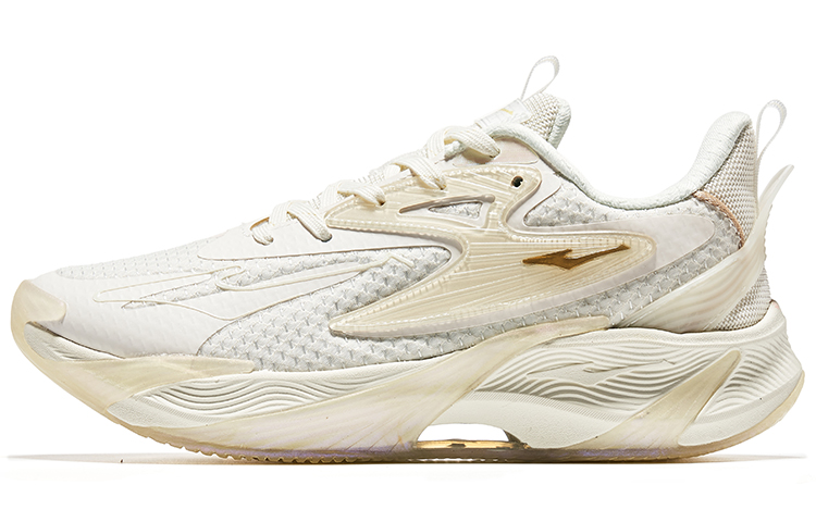 Erke Cushioning Low top Running Shoes Women’s White Gold