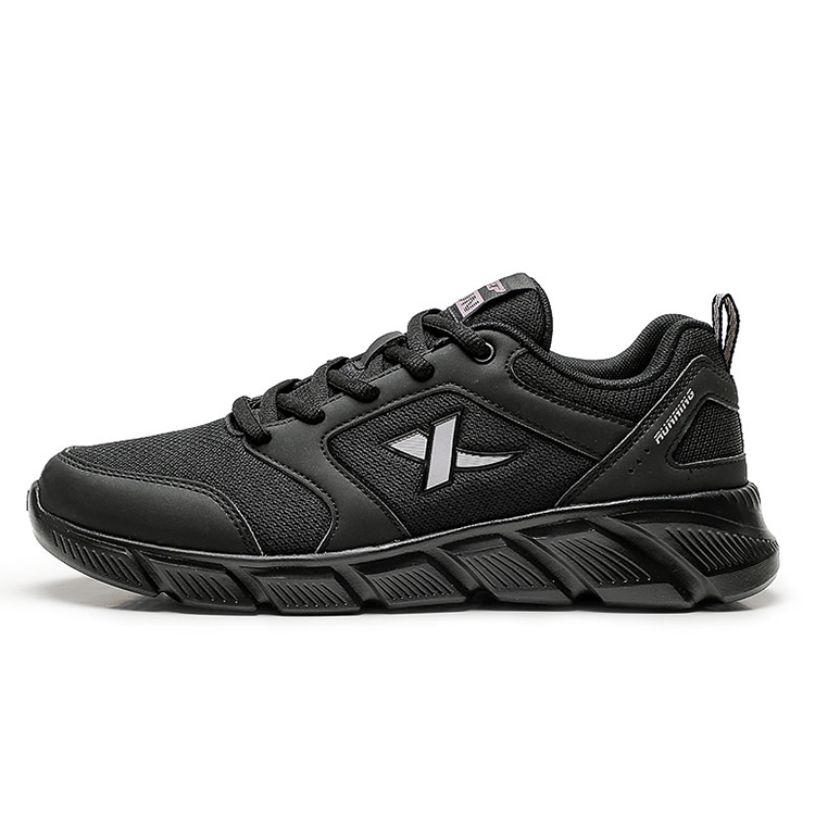 XTEP Breathable And Lightweight Low top Casual Running Shoes Women’s Black Purple