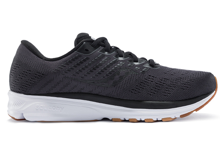 Saucony Ride 13 Comfortable Textile, Synthetic Leather Cushioning Slip Resistant Abrasion Resistant Breathable Low top