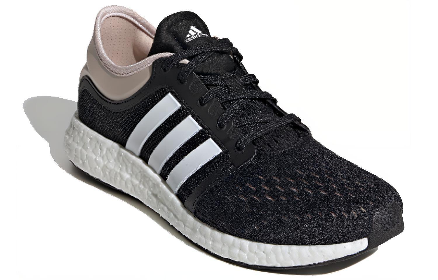 Женские кроссовки adidas Rocket Boost (черно-коричневые) — фото 2