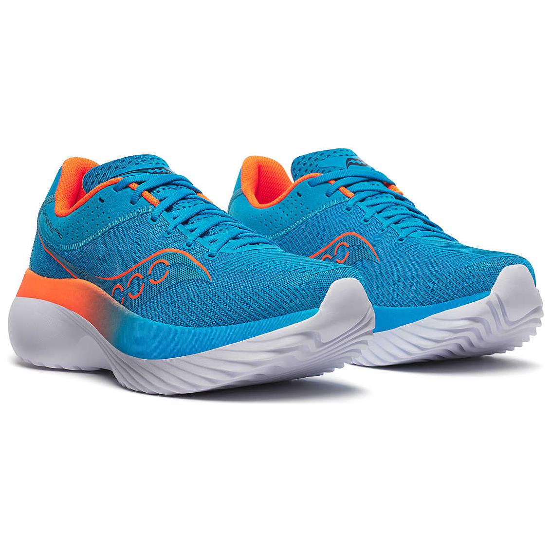 Saucony Kinvara Pro Essence Slip Resistant Abrasion Resistant Low top Running Shoes Men’s Blue Orange