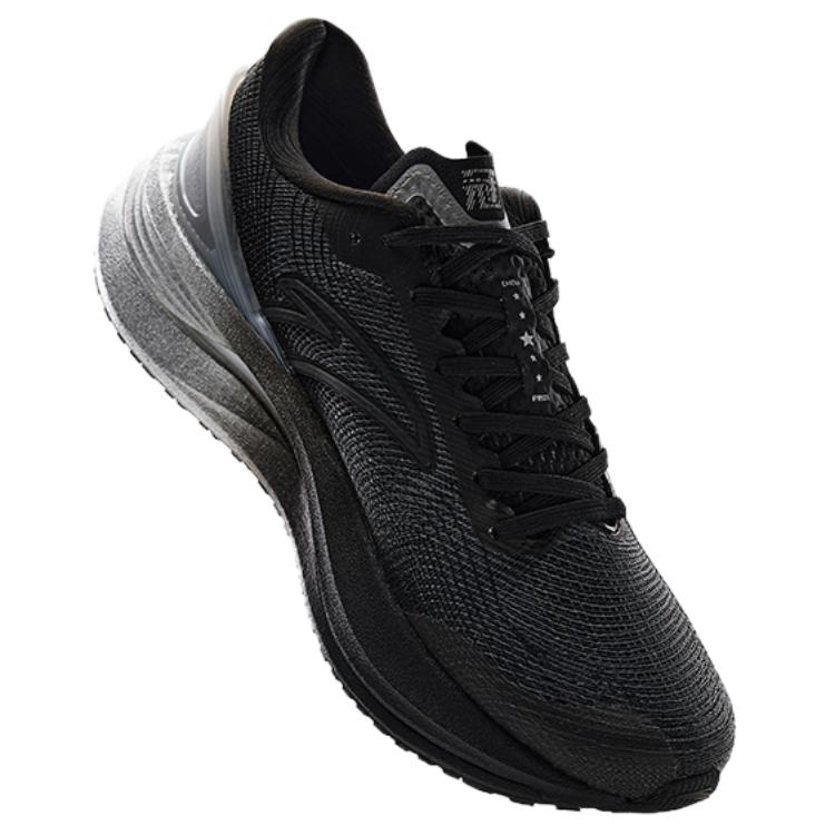 Anta Cushioning, Wear Resistant Low top Running Shoes Men’s Black White