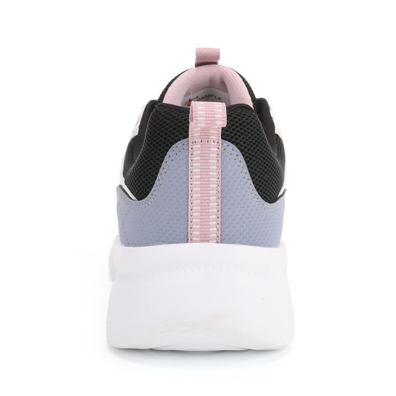 QIAODAN Cushioning Slip Resistant Abrasion Resistant Waterproof Low top Running Shoes Women’s Black White