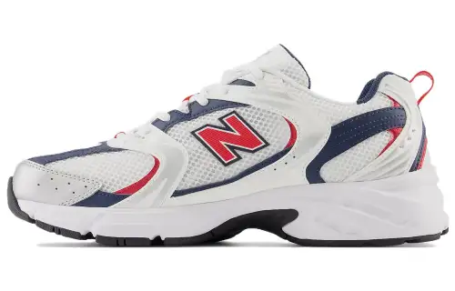 New Balance 530 White Team Red Navy