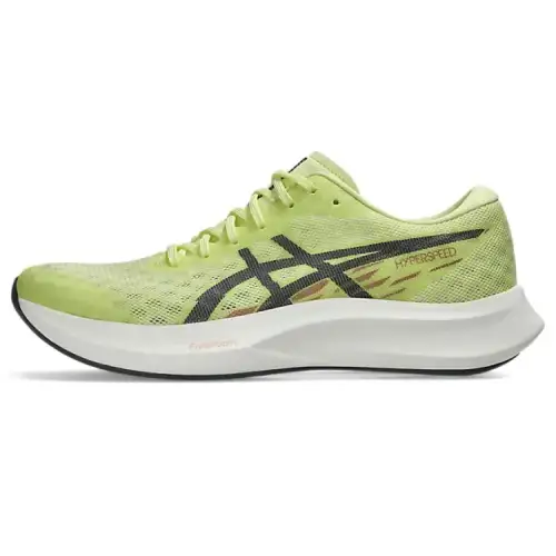 ASICS HYPER SPEED 4 Comfortable Round Toe Low top Rubber Marathon Running Shoes Women's Green