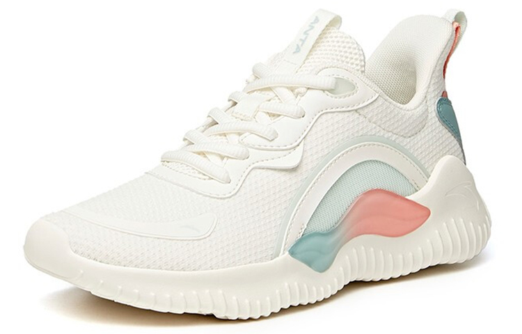 Anta Running Collection Comfortable Cushioning Slip Resistant Abrasion Resistant Low top Running Shoes Women’s