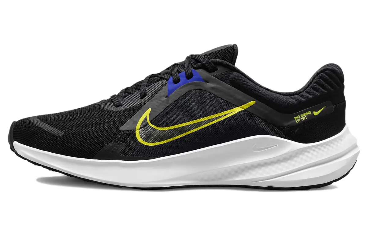 Nike Quest 5 Black Racer Blue White High Voltage