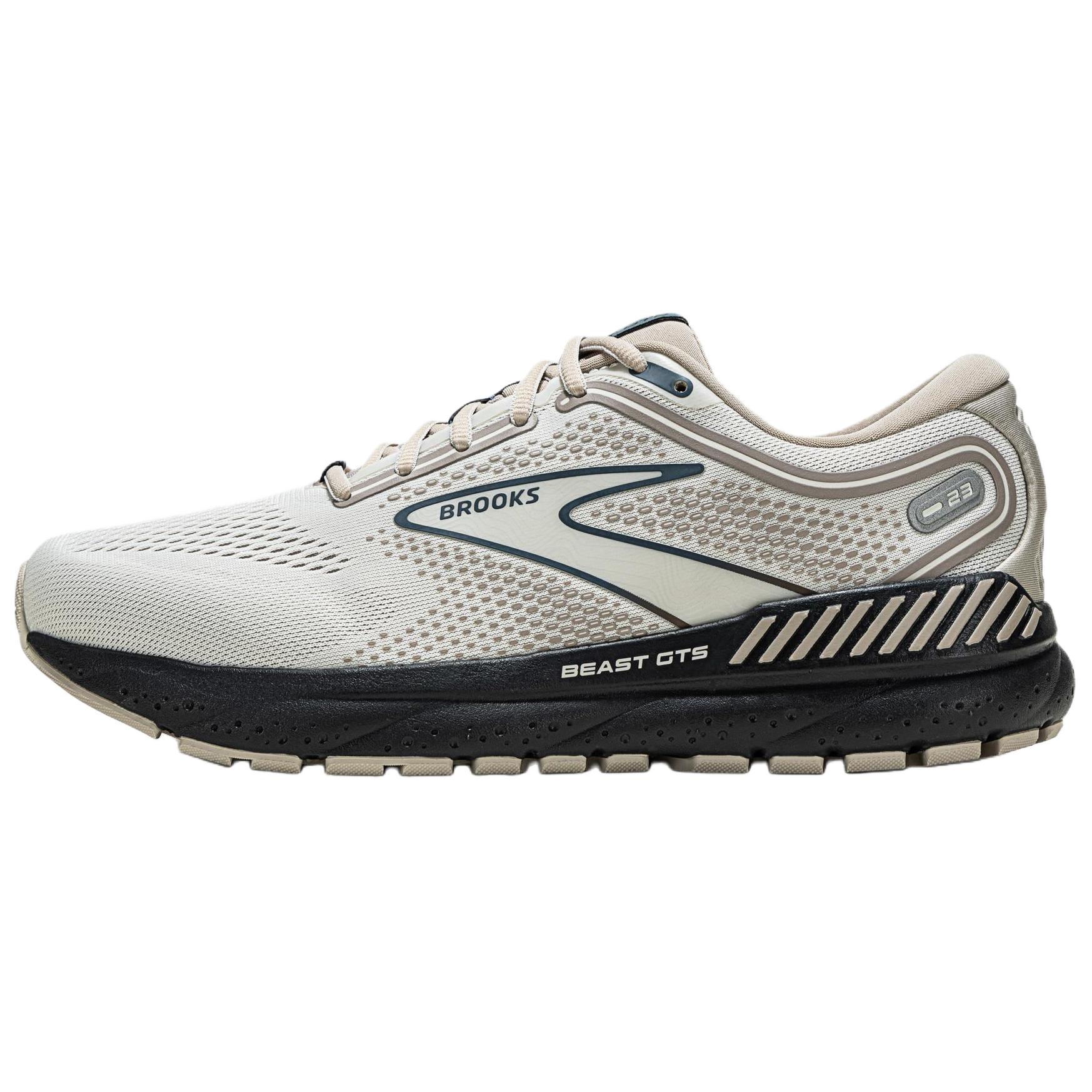 Brooks Beast GTS 23 Slip Resistant Abrasion Resistant Low top Casual Running Shoes Men’s White