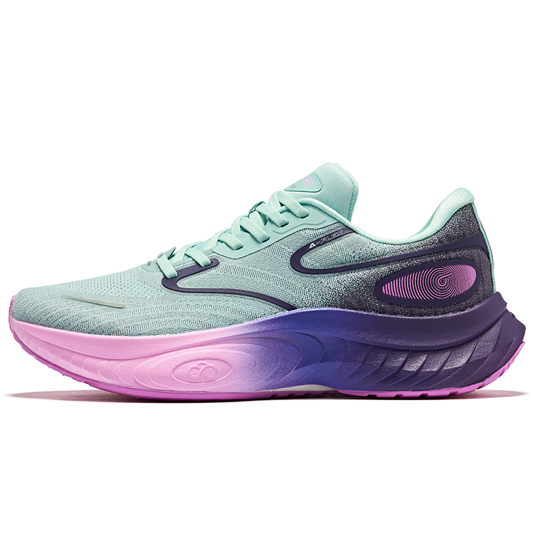 Erke Cushioning Low top Running Shoes Men’s Azure Nighttime Purple