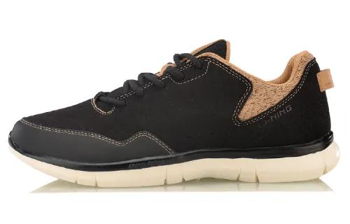 Li Ning Running Shoes Unisex Low Top Black/Yellow