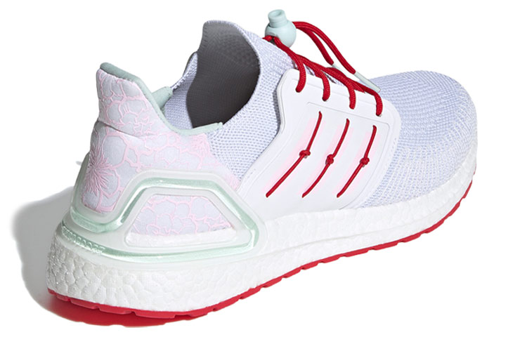 Кроссовки adidas ULT TPU (бело-красные) — Белый / красный — фото 4