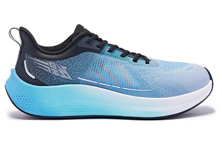 QIAODAN Flying Shadow 3.0 Slip Resistant Rebound Low top Running Shoes Men’s Angel Blue