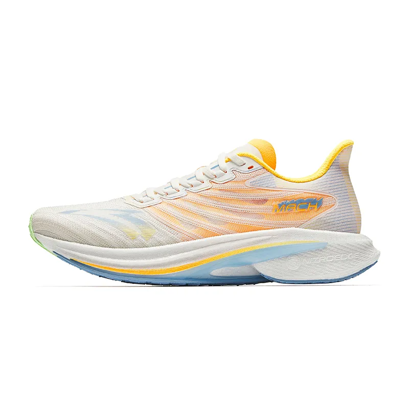 Anta MACH 4.0 Fabric Slip Resistant Abrasion Resistant Low top Nitrogen Technology Training Racing Running Shoes