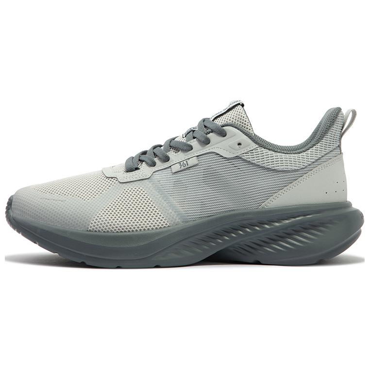 361° Abrasion Resistant, Breathable, Lightweight Low top Casual Running Shoes Men’s Gray