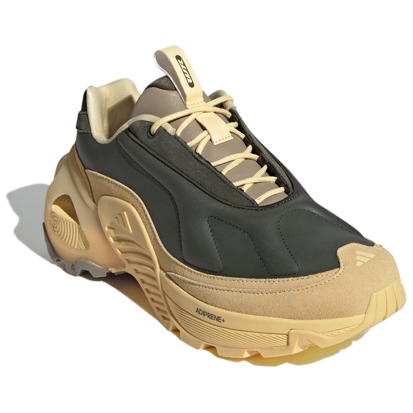Adidas Wonder Runner Slip Resistant Abrasion Resistant Low top Running Shoes Unisex Tawny