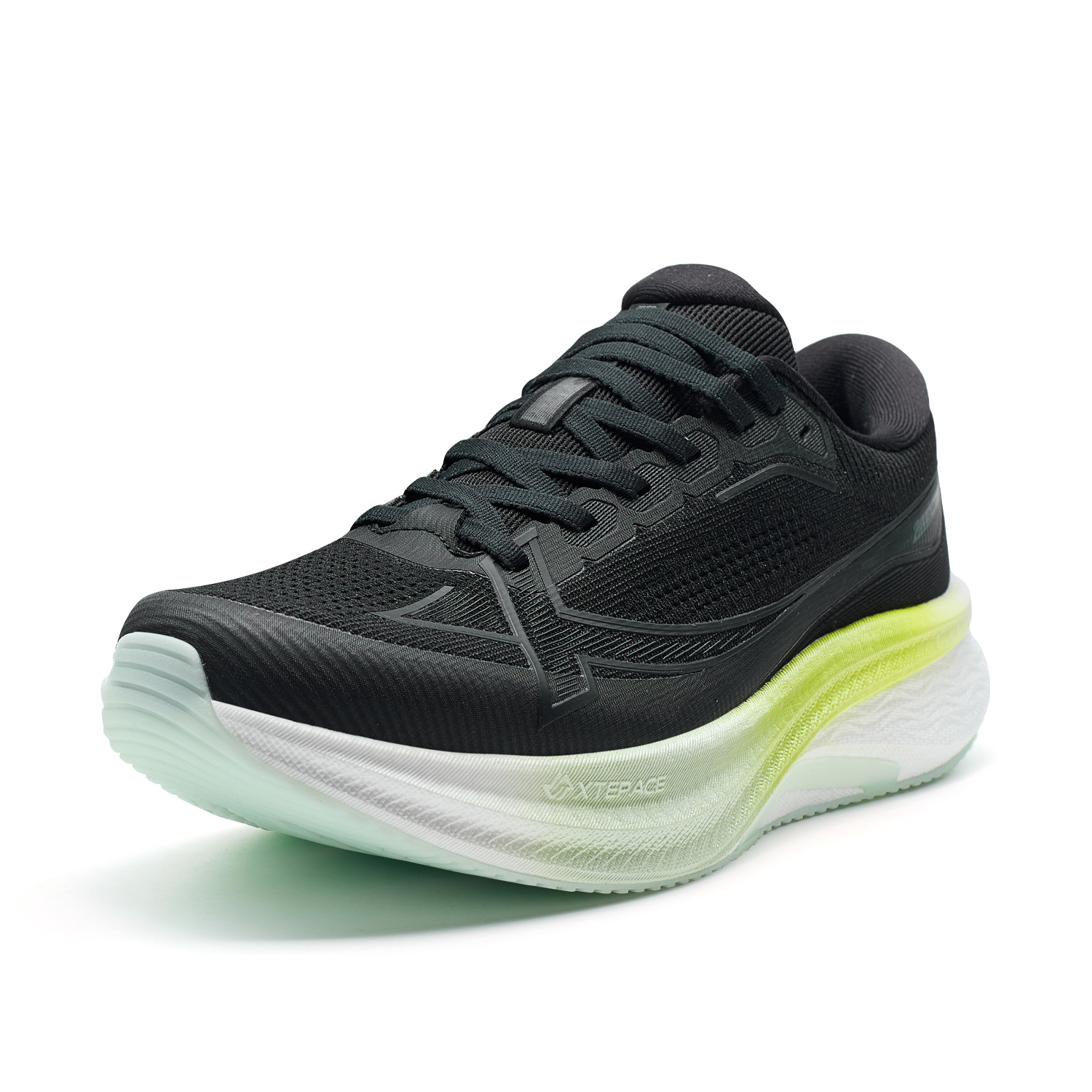 XTEP 2000km PLUS Cushioning Abrasion Resistant Rebound Low top Training Sprint Running Shoes Women’s Black
