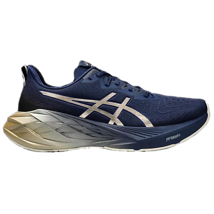 ASICS Novablast 4 Platinum Blue Expanse Champagne